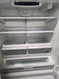 JENN-AIR 20 CUBIC FOOT COUNTER DEPTH FRENCH DOOR REFRIGERATOR BOTTOM FREEZER GLASS SHELVES 2 CRISPER DRAWERS 1 LARGE DELI DRAWER PULL OPEN FREEZER DOOR INTERNAL WATER DISPENSER WITH ICE MAKER SKU 19335