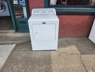 Maytag 29 Inch 7.0 cu. ft. Electric Dryer with 13 Drying Cycles, 5 Temperature Settings, Sanitize Cycle and IntelliDry Sensor Top Filter Swing Open Door WHITE LOCATED IN OUR PORTLAND OREGON APPLIANCE STORE SKU 19340