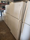 WHIRLPOOL 18 CUBIC FOOT REFRIGERATOR ADJUSTABLE GLASS SHELVES 2 HALF 1 FULL WIDTH 2 CRISPER DRAWERS 1 DELI DRAWER WHITE LOCATED IN OUR POTLAND OREGON APPLIANCE STORE SKU 19348