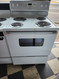 CROSLEY BY GE 30 INCH FREESTANDING ELECTRIC RANGE MANUAL CLEAN OVEN COIL BURNERS 2 LARGE 2 SMALL WHITE LOCATED IN OUR PORTLAND OREGON APPLIANCE STORE SKU 19350