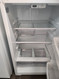 HOTPOINT 18 CUBIC FOOT REFRIGERATOR GLASS SHELVES 2 CRISPER DRAWERS DELI DRAWER UP FRONT CONTROL WHITE LOCATED IN OUR PORTLAND OREGON APPLIANCE STORE SKU 19354