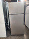 HOTPOINT 17 CUBIC FOOT REFRIGERATOR WIRE SHELVES 2 CRISPER DRAWERS WIRE SHELF IN FREEZER SILVER LOCATED IN OUR PORTLAND OREGON APPLIANCE STORE SKU 19374