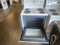 HOTPOINT 17 CUBIC FOOT REFRIGERATOR WIRE SHELVES 2 CRISPER DRAWERS WIRE SHELF IN FREEZER SILVER LOCATED IN OUR PORTLAND OREGON APPLIANCE STORE SKU 19374