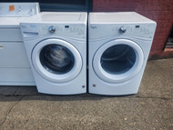 WHIRLPOOL DUET FRONT LOAD SET WASHER 7 CYCLE OPTIONS 4 WATER TEMPERATURES 3 SPEED EXTRA RINSE DRYER 6 DRYING SETTINGS 3 TEMP PLUS AIR DRY WRINKLE GUARD WHITE LOCATED IN OUR PORTLAND OREGON APPLIANCE STORE SKU 19393