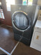 Electrolux 27 Inch 8.0 cu. ft. Electric Dryer with Moisture Sensor, Perfect Steam Instant Refresh, 9 Dry Cycles, 15 Min Fast Dry, Allergen Cycle, Extended Tumble, Luxury-Quiet Sound System Titanium LOCATED IN OUR PORTLAND OREGON APPLIANCE STORE SKU 19405