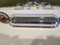 O'KEEFE MERRITT 38 INCH VINTAGE GAS RANGE 6 BURNERS 2 OVENS WITH 2 BROILERS SALT AND PEPPER SHAKERS LIGHTED SURFACH CANOPY FOR BURNERS OR SHELF WHITE WITH CHROME ACCENTS LOCATED IN OUR PORTLAND OREGON APPLIANCE STORE SKU 19414
