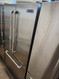 JENN-AIR PRO STYLE COUNTER DEPTH FRENCH DOOR REFRIGATOR 20 CUBIC FOOT GLASS SHELVES 2 CRISPER DRAWER 1 LARGE DELI DRAWER PULL OUT FREEZER DOOR ICE AND WATER STAINLESS LOCATED IN OUR PORTLAND OREGON APPLIANCE STORE SKU 19417