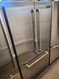JENN-AIR PRO STYLE COUNTER DEPTH FRENCH DOOR REFRIGATOR 20 CUBIC FOOT GLASS SHELVES 2 CRISPER DRAWER 1 LARGE DELI DRAWER PULL OUT FREEZER DOOR ICE AND WATER STAINLESS LOCATED IN OUR PORTLAND OREGON APPLIANCE STORE SKU 19417