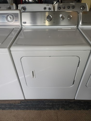 Maytag Centennial Series 29 Inch Electric Dryer with 7.0 cu. ft. Capacity, 13 Cycles, 4 Temperature Settings, Drum Light, Intelli-Dry Sensor and Wrinkle Control Option WHITE LOCATED IN OUR PORTLAND OREGON APPLIANCE STORE SKU 19462