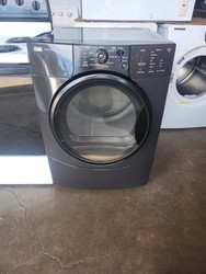 KENMORE ELITE ELECTRIC DRYER 6 AUTO DRY CYCLE 3 TIMED 5 TEMPERATURE PLUS AIR DRY SETTING WITH WRINKLE GUARD OPTION CHARCOAL GRAY LOCATED IN OUR PORTLAND OREGON APPLIANCE STORE SKU 19465