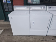SPEED QUEEN WASHER AND DRYER SET WASHER 3 CYCLE WASHER 3 TEMPERATURE LOAD SIZE FROM SMALL TO EXTRA LARGE DRYER 2 AUTO DRY OPTIONS 1 TIMED DRY 3 TEMPERATURE SETTINGS WHITE LOCATED IN OUR PORTLAND OREGON APPLIANCE STORE SKU 19482