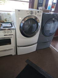 Maytag Performance Series 27 Inch Electric Dryer with 7.2 cu. ft. Capacity, 9 Drying Cycles, 5 Temperature Settings, Steam Cycle, Intelli-Dry Sensor Drying, Wrinkle Prevent Option White LOCATED IN OUR PORTLAND OREGON APPLIANCE STORE SKU 19484