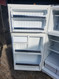 GE 14 CUBIC FOOT REFRIGERATOR TOP FREEZER ADJUSTABLE WIRE SHELVES 2 CRISPER DRAWERS WHITE LOCATED IN OUR PORTLAND OREGON APPLIANCE STORE SKU 19495