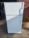GE 14 CUBIC FOOT REFRIGERATOR TOP FREEZER ADJUSTABLE WIRE SHELVES 2 CRISPER DRAWERS WHITE LOCATED IN OUR PORTLAND OREGON APPLIANCE STORE SKU 19495