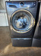 ELECTROLUX FRONT LOAD SET WITH PEDESTALS WASHER 5 TEMPERATURE 4 SPEED AND NO SPIN PLUS MORE OPTIONS DRYER 9 DRY SETTINGS 4 TEMPERATURE WITH AIR DRY TIMED AND AUTO DRY LOCATED IN OUR PORTLAND OREGON APPLIANCE STORE SKU 19501