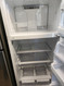 GE 18 CUBIC FOOT REFRIGERATOR TOP FREEZER FULL WIDTH GLASS SHELVES 2 CRISPER DRAWERS WHITE LOCATED IN OUR PORTLAND OREGON APPLIANCE STORE SKU 19512