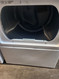 MAYTAG COMMERCIAL ELECTRIC 20Lb SUPER-CAPACITY REAR CONTROL DRYER FOUR ROLLER SUSPENSION WITH PERMANENTLY LUBRICATED BEARINGS COIN BOX AND SLIDE INCLUDED WHITE LOCATED IN OUR PORTLAND OREGON APPLIANCE STORE SKU 19522