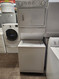 WHIRLPOOL 27 INCH LAUNDRY CENTER WASHER 6 CYCLE PLUS PREWASH AND SOAK OPTION 3 TEMPERATURE 4 WATER LEVELS DRYER 4 CYCLE AUTO DRY LOW HEAT AUTO DRY HIGH HEAT TIMED DRY HIGH HEAT AIR DRY WHITE SKU 19535