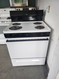 KENMORE 30 INCH FREESTANDING ELECTRIC RANGE COIL BURNERS 3 SMALL I LARGE MANUAL CLEAN OVEN STORAGE DRAWER WHITE LOCATED IN OUR PORTLAND OREGON APPLIANCE STORE SKU 19544
