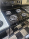 WHIRLPOOL 30 INCH FREESTANDING ELECTRIC RANGE MANUAL CLEAN COIL BURNES 2 LARGE 2 SMALL BLACK LOCATED IN OUR PORTLAND OREGON APPLIANCE STORE SKU 19546