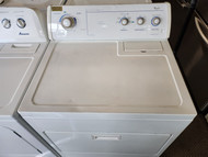 WHIRLPOOL COMMERCIAL QUALITY SUPER CAPACITY PLUS ELECTRIC DRYER  8 CYCLE 5 TEMPERATURE TOP FILTER LARGE PULL DOWN HAMPER  DOOR WHITE LOCATED IN OUR PORTLAND OREGON APPLIANCE STORE SKU 19563