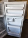 GE 28 Inch Top-Freezer Refrigerator 15.5 cu. ft with Adjustable Wire Shelving, High-Gloss Handle Humidity Controlled Crisper Drawers, Gallon Door Storage, Upfront Temperature Controls White LOCATED IN OUR PORTLAND OREGON APPLIANCE STORE SKU 19569