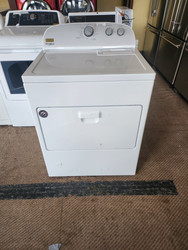 Whirlpool WGD4950HW 29 Inch Gas Dryer with 7.0 cu. ft. Capacity, Auto Dry™ Drying System, Wrinkle Shield™ Option, 14 Dryer Cycles, 3 Drying Temperatures, Hamper Door, Timed Dry, End-of-Cycle Signal, and Interior Light WHITE SKU 19622