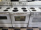 WHIRLPOOL 30 INCH FREESTANDING ELECTRIC RANGE COIL BURNERS 2 LARGE 2 SMALL KEEP WARM OPTION SELF CLEAN OVEN WHITE LOCATED IN OUR PORTLAND OREGON APPLIANCE STORE SKU 19641