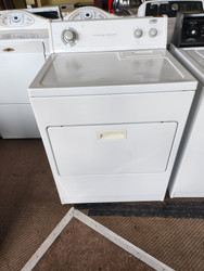 ESTATE HEAVY DUTY SUPER CAPACITY 7 CYCLE 4 TEMPERATURE ELECTRIC DRYER TOP FILTER LARGE PULL DOWN DOOR WHITE LOCATED IN OUR PORTLAND OREGON APPLIANCE STORE SKU 19645