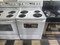 HOTPOINT 30 INCH FREESTANDING ELECTRIC RANGE COIL BURNERS 2 LARGE 2 SMALL MANUAL CLEAN OVEN WHITE LOCATED IN OUR PORTLAND OREGON APPLIANCE STORE SKU 19648