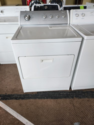 WHIRLPOOL COMMERCIAL QUALITY SUPER CAPACITY PLUS 9 CYCLES 5 TEMPERATURES ELECTRIC DRYER TOP FILTER PULL DOWN DOOR WHITE LOCATED IN OUR PORTLAND OREGON APPLIANCE STORE SKU 19649