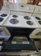 WHIRLPOOL 30 INCH FREESTANDING ELECTRIC RANGE MANUAL CLEAL OVEN COIL BURNERS 2 LARGE 2 SMALL WHITE LOCATED IN OUR PORTLAND OREGON APPLIANCE STORE SKU 19654