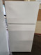 HOTPOINT 14 CUBIC FOOT REFRIGERATOR TOP FEEZER WIRE SHELVES 2 CRISPER DRAWERS WITH GLASS SHELVES WHITE LOCATED IN OUR PORTLAND OREGON APPLIANCE STORE SKU 19674