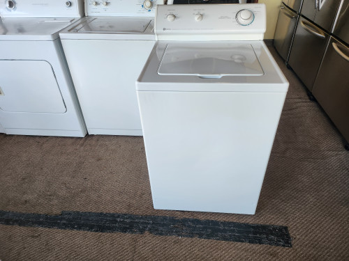 MAYTAG DEPENDABLE CARE HEAVY DUTY SUPER CAPACITY 7 CYCLE TOP LOAD WASHER 5 WATER LEVELS 3 TEMPERATURE WITH ALL COLD RINSE WHITE LOCATED IN OUR PORTLAND OREGON APPLIANCE STORE SKU 19586
