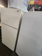 HOTPOINT 14 CUBIC FOOT RERIGERATOR TOP FREEZER WIRE SHELVES 2 CRISPER DRAWERS BISQUE LOCATED IN OUR PORTLAND OREGON APPLIANCE STORE SKU 19699