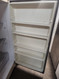 FRIGIDAIRE 19 CUBIC FOOT UPRIGHT FREEZER MANUAL DEFROST 3 SHELVES PLUS BOTTON STORAGE 5 SHELVS IN DOOR FOR EXTRA STORAGE ALMOND LOCATED IN OUR PORTLAND OREGON APPLIACE STORE SKU 19704