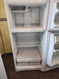 HOTPOINT 15 CUBIC FOOT REFRIGERATOR TOP FREEZER ADJUSTABLE WIRE SHELVES 2 CRISPER DRAWERS WHITE LOCATED IN OUR PORTLAND OREGON APPLIANCE STORE SKU 19715