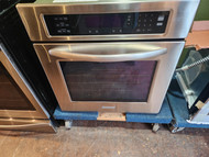 KITCHENAID 27 INCH SINGLE WALL OVEN CONVECTION SELF CLEANING OVEN STAINLESS LOCATED IN OUR PORTLAND OREGON APPLIANCE STORE SKU 19740