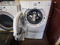 MAYTAG FRONT LOAD WASHER WITH PEDESTAL 9 CYCLE PLUS SOAK DRAIN/SPIN RINSE/SPIN OPTIONS 5 TEMPERATURE WHITE LOCATED IN OUR PORTLAND OREGON APPLIANCE STORE SKU 19742