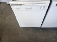 FRIGIDAIRE 24 INCH DISHWASHER UNDER THE COUNTER 3 CYCLES PLUS RINSE & HOLD DELAY START OPTION WHITE LOCATED IN OUR PORTLAND OREGON APPLIANCE STORE SKU 19778