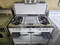 WEDGEWOOD 40 INCH VINTAGE GAS RANGE 4 BURNER WITH CENTER GRIDDLE BROIL ON LEFT OVEN ON RIGHT WITH BOTTOM BROILER STORAGE DRAWER WHITE LOCATED IN OUR PORTLAND OREGON APPLIANCE STORE SKU 19803
