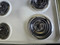 HOTPOINT 30 INCH FREESTANDING ELECTIC RANGE COIL BURNERS 3 SMALL 1 LARGE MANUAL CLEAN OVEN WHITE LOCATED IN OUR PORTLAND OREGON APPLIANCE STORE SKU 19815