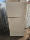 WHIRLPOOL 14 CUBIC FOOT REFRIGERATOR TOP FREEZER WIRE SHELVES LARGE CRISPER DRAWER WHITE LOCATED IN OUR PORTLAND OREGON APPLIANCE STORE SKU 19828