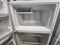 HOTPOINT 14 CUBIC FOOT REFRIGERATOR TOP FREEZER WIRE SHELVES 2 CRISPER DRAWERS FEWDINGS IN REFRIGERATOR DOOR SEE PIC WHITE LOCATED IN OUR PORTLAND OREGON APPLIANCE STORE SKU 19841