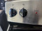 GE 30 INCH FREESTANDING ELECTRIC RANGE COIL BURNERS 2 LARGE 2 SMALL HI LO BROIL SETTING SELF CLEANING OVEN BLACK AND STAINLESS LOCATED IN OUR PORTLAND OREGON APPLIANCE STORE SKU 19847