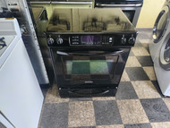 KitchenAid KESS907SBL30" Slide-In Electric Range with 4 Radiant Elements, Self-Cleaning True Convection Oven, Clean Bake, Sabbath Mode, Front Controls & Warming Drawer: Black LOCATED IN OUR PORTLAND OREGON APPLIANCE STORE SKU 19857