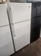FRIGIDAIRE 18 CUBIC FOOT REFRIGERATOR GLASS SHELVES 2 CRISPER DRAWERS 1 MEAT-DELI DRAWER UP FRONT CONTROLS WIRE DHELF IN FREEZER WHITE LOCATED IN OUR PORTLAND OREGON APPLIANCE STORE SKU 19865