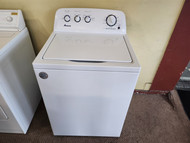 Amana 28 Inch Top Load Washer with 3.8 cu. ft. Capacity, 12 Wash Cycles, High-Efficiency Agitator, Deep Water Wash Option, Automatic Fabric Softener Dispenser, Late Lock Lid, Extra Rinse Option, and Cold Wash Cycle SKU 19870