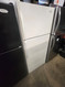 ESTATE BY WHIRLPOOL 18 CUBIC FOOT REFRIGERATOR TOP FREEZER FULL WIDTH ADJUSTABLE GLASS SHELVES 2 CRISPER DRAWERS GLASS SHELF IN FREEZER BISQUE LOCATED IN OUR PORTLAND OREGON APPLIANCE STORE SKU 19885