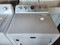 Maytag MED5030MW 29 Inch Electric Dryer with 7.0 cu. ft. Capacity, 9 Dryer Cycles, 4 Temperature Settings, Extra Power, Quick Dry, Moisture Sensing, and Wrinkle Prevent Option WHITE LOCATED IN OUR PORTLAND OREGON APPLIANCE STORE SKU 19891